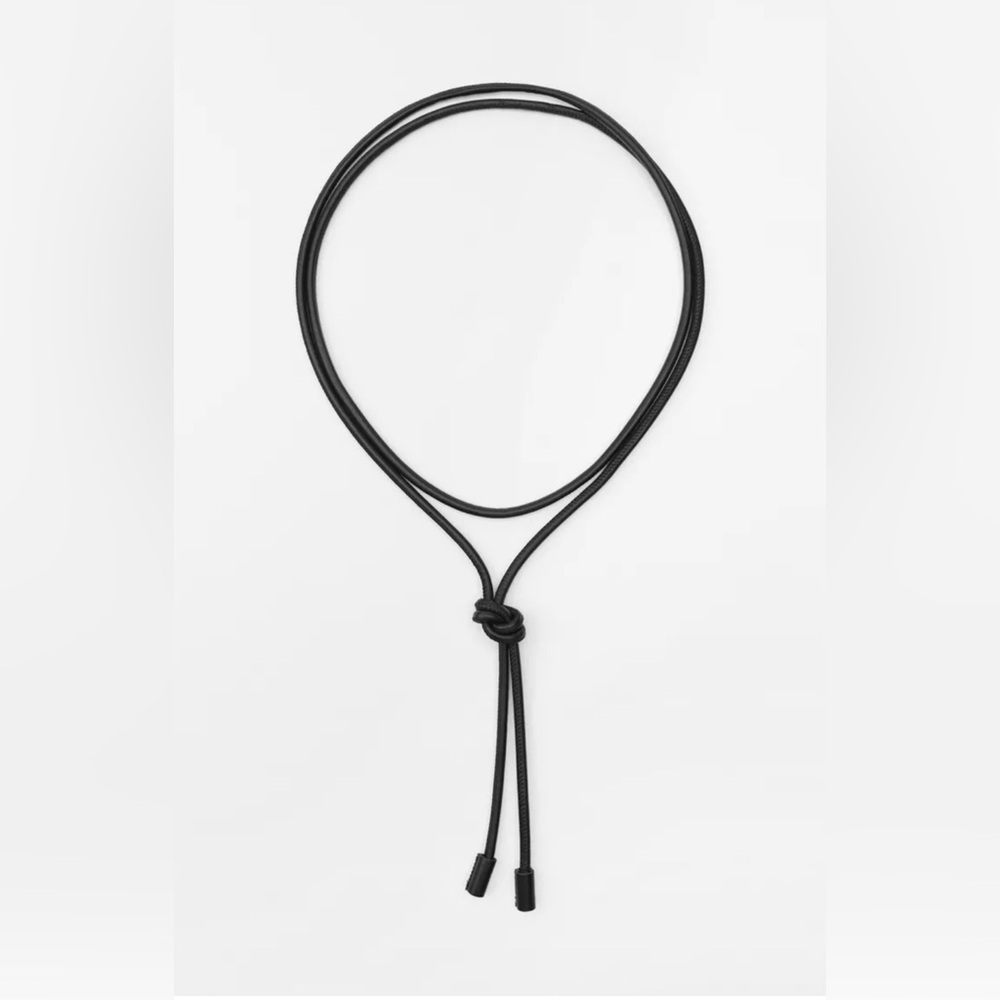 NEW ZARA CIRCULAR LEATHER BELT